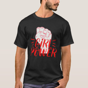 T-shirt Pouvoir des filles Histoire noire Emancipation Fém