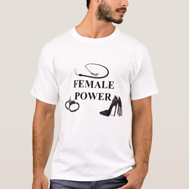 T-SHIRT POUVOIR FÉMININ (Devant)