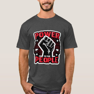 T-SHIRT POUVOIR POUR LE PEUPLE 4