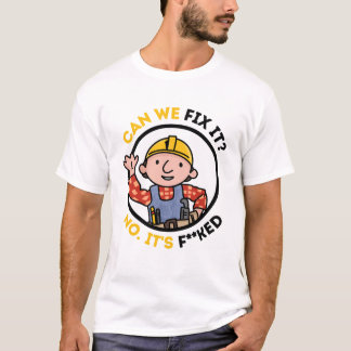 T-shirt Pouvons-Nous Le Corriger Drôle Réparateur Homme - 