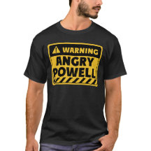 Powell en colère