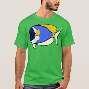 T-shirt Power Blue Tang