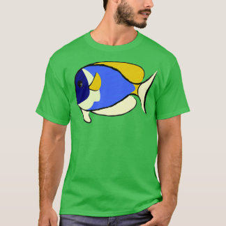 T-shirt Power Blue Tang