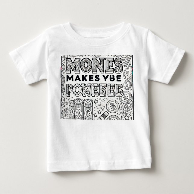 T - Shirt "Power in Wohlstand" (Vorderseite)