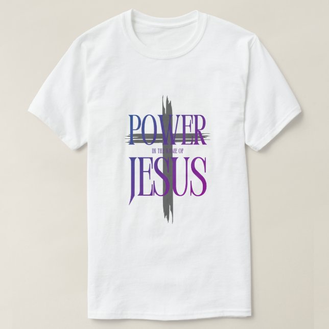 T-shirt Power of the Name of Jesus (Design devant)
