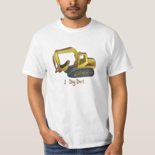 T-shirt Power Shovel Dirt