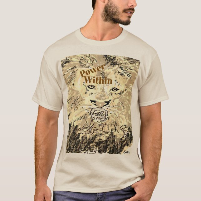 T-shirt : Power Within (Devant)