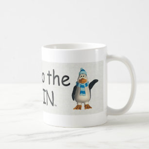 T-SHIRT Power zum Penguin Kaffeetasse