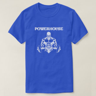 T-SHIRT POWERHOUSE, DEEP ROYAL MEN'S BASIC