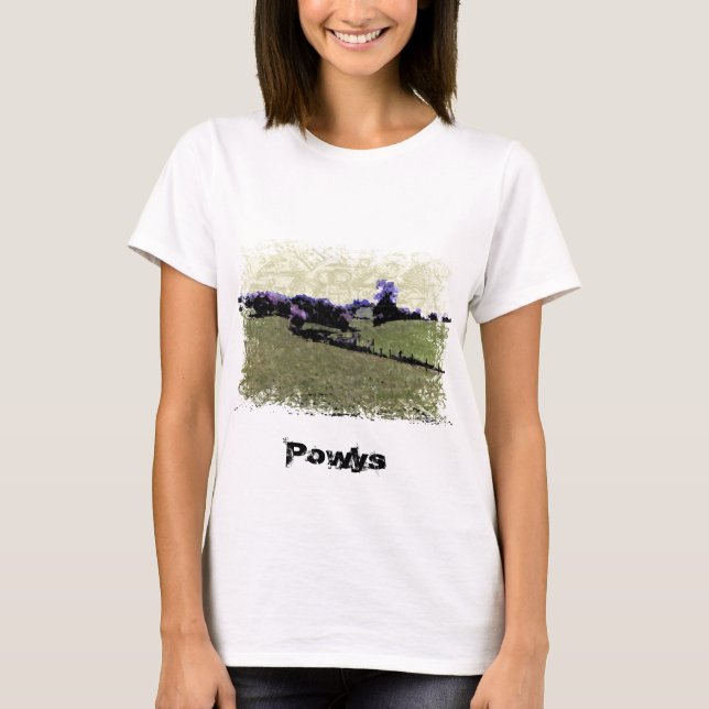 T-shirt Powys Doodle (Devant)