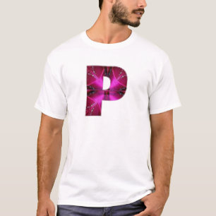 T-shirt PPA de l'alphabet P pp