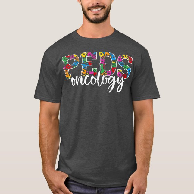 T-shirt PPEDS Oncologie pédiatrique Hem Onc Infirmière péd (Devant)