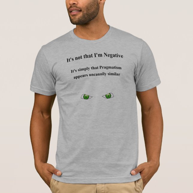 T-shirt Pragmatisme (Devant)