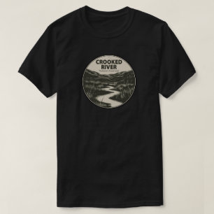 T-shirt Prairie nationale de Crooked River Oregon Stream
