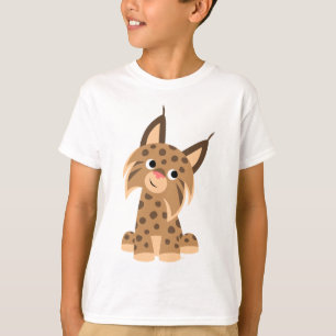 T-shirt Prankish d'enfants de Lynx de bande