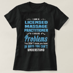 T-shirt Praticien de massage agréé