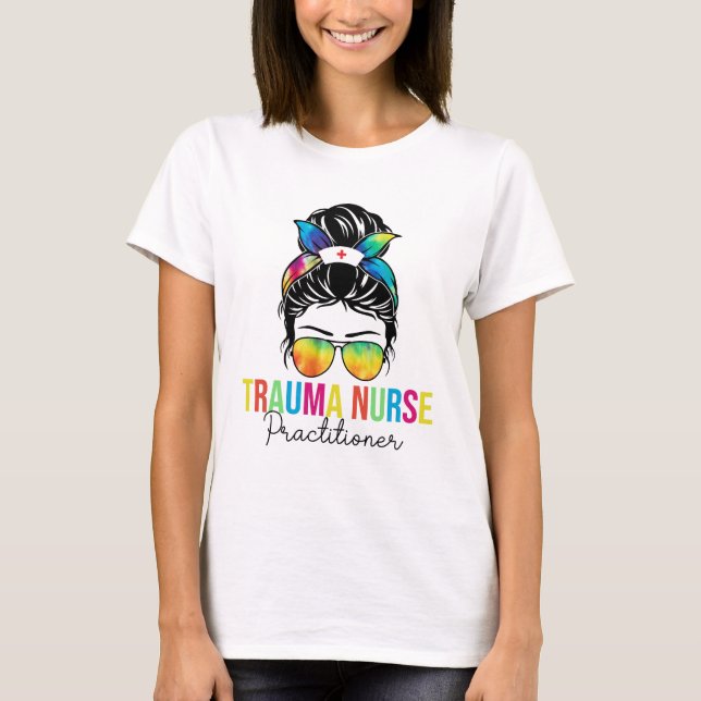 T-shirt Praticien en soins infirmiers traumatique (Devant)