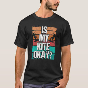 T-shirt Pratiquant de kitesurf Drôle Est mon cerf-volant o