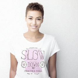 T-shirt Pratique ralentie Yoga