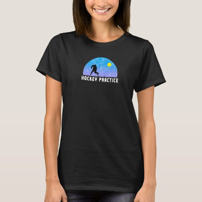 T-shirt Pratiques De Hockey Sur Glace Par Lune Hockey Wear (Devant)