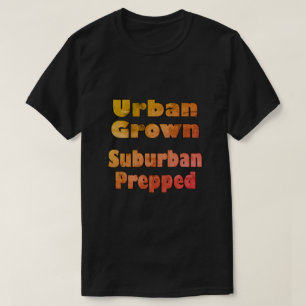 T-shirt pré-dressé de la banlieue urbaine