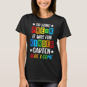 T-shirt Pré-k Grad 2025 Graduation préscolaire 2025 Si lon