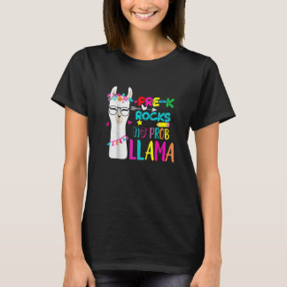 T-shirt Pré maternelle Rocks Enseignant Élève Rentrée Scol