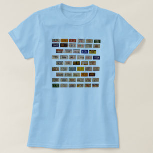 T-shirt Préambule dans des plats