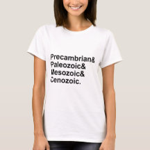 Précambrien Paléozoïque Mésozoïque Cénozoïque Ères