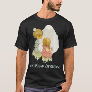 T-shirt Precious Moments Dieu bénisse l'Amérique 