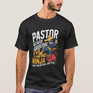 T-shirt Prédicateur Diable Piétinant Sermonneur Chrétien P