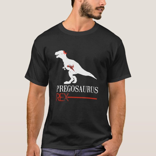 T-shirt Pregosaurus dinosaur Rex Faire-part Hal (Devant)