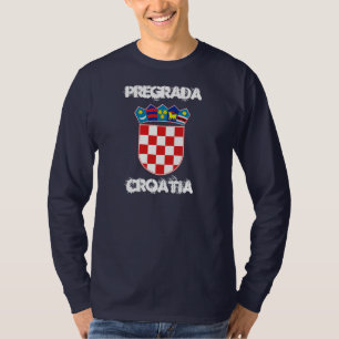 T-shirt Pregrada, Croatie avec armoiries
