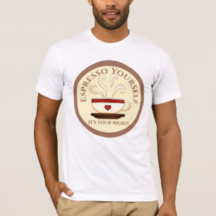 T-shirt Premier Amendement : Espresso Yourself