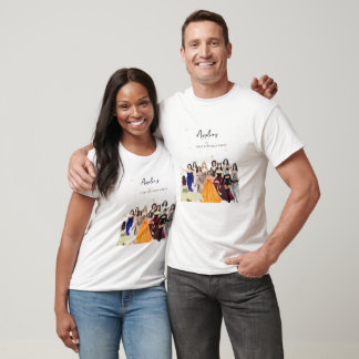 T-shirt Premier anniversaire, anniversaire fille, thème du
