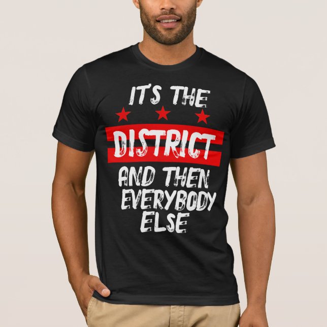T-shirt Premier district (Devant)