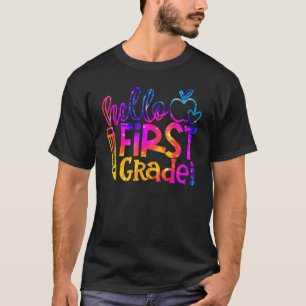 T-shirt Premier enseignant de 1ère année Premier jour Reto