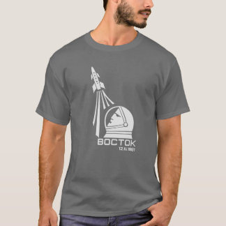 T-shirt Premier homme de Vostok dans l'obscurité de