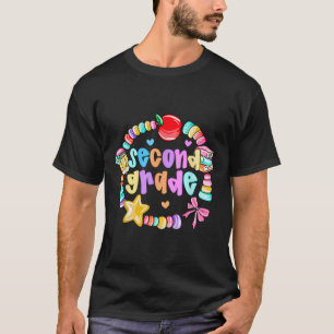T-shirt Premier Jour De 2E Année Bracelet D'Amitié Retour 