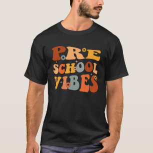 T-shirt Premier Jour De 6E Année Heureux De Retour À L'Éco