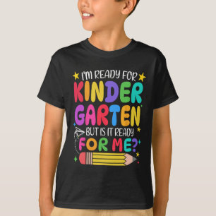 T-shirt Premier Jour De La Maternelle Filles Garçons Premi