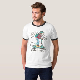 T-shirt Premier jour de l'école | Doigt pour hommes