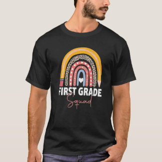 T-shirt Premier Jour De L'École Équipe D'Équipe De Premièr