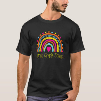 T-shirt Premier Jour De L'École Huitième Classe Enseignant