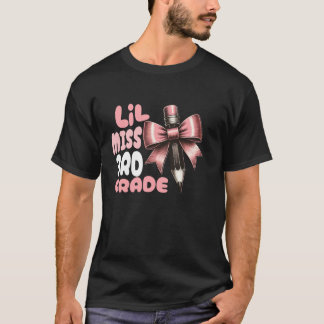 T-shirt Premier jour de l'école LiL Miss Coquette de premi