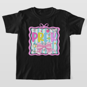 T-shirt Premier Jour De L'École PRE-K Retour À L'École
