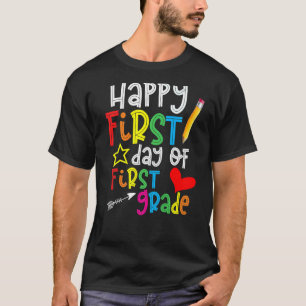 T-shirt Premier jour de première année Enseignant de retou