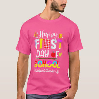 T-shirt Premier Jour De Tee - shirts Scolaires Pour Profes