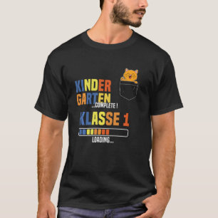 T-shirt Premier jour d'école maternelle classe complète 1