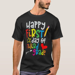 T-shirt Premier Jour D'Enseignant De Troisième Année Retou